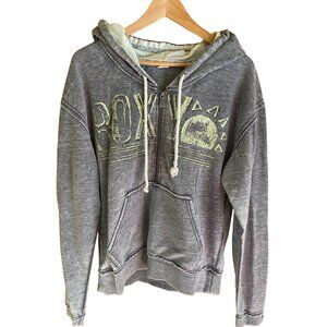 Roxy half-zip hoodie with drawstrings, Size XL